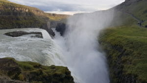 Gullfoss the Golden Waterfalls of Iceland