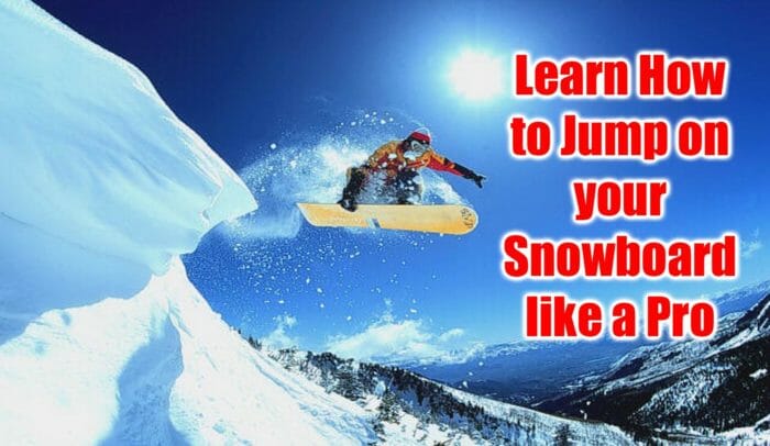 how to jump on a snowboard