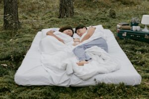 Camping mattress pad