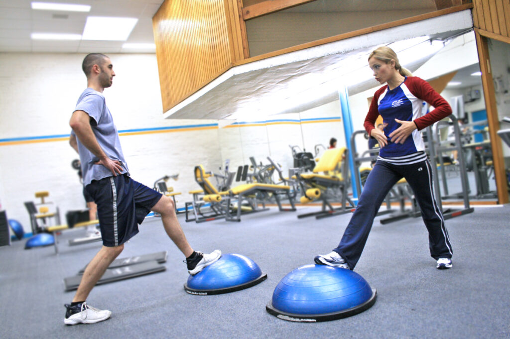 Bosu Ball exercises for your knees