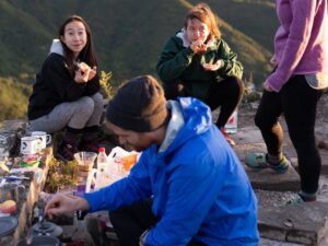 Camping food without a refrigerator